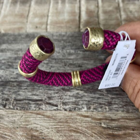 Kendra Scott maya cuff gold orchard mix bracelet - Picture 3 of 4